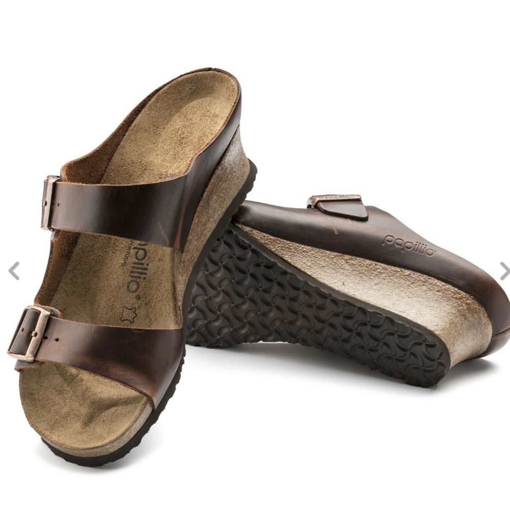 Birkenstock Papillio leather sandals
